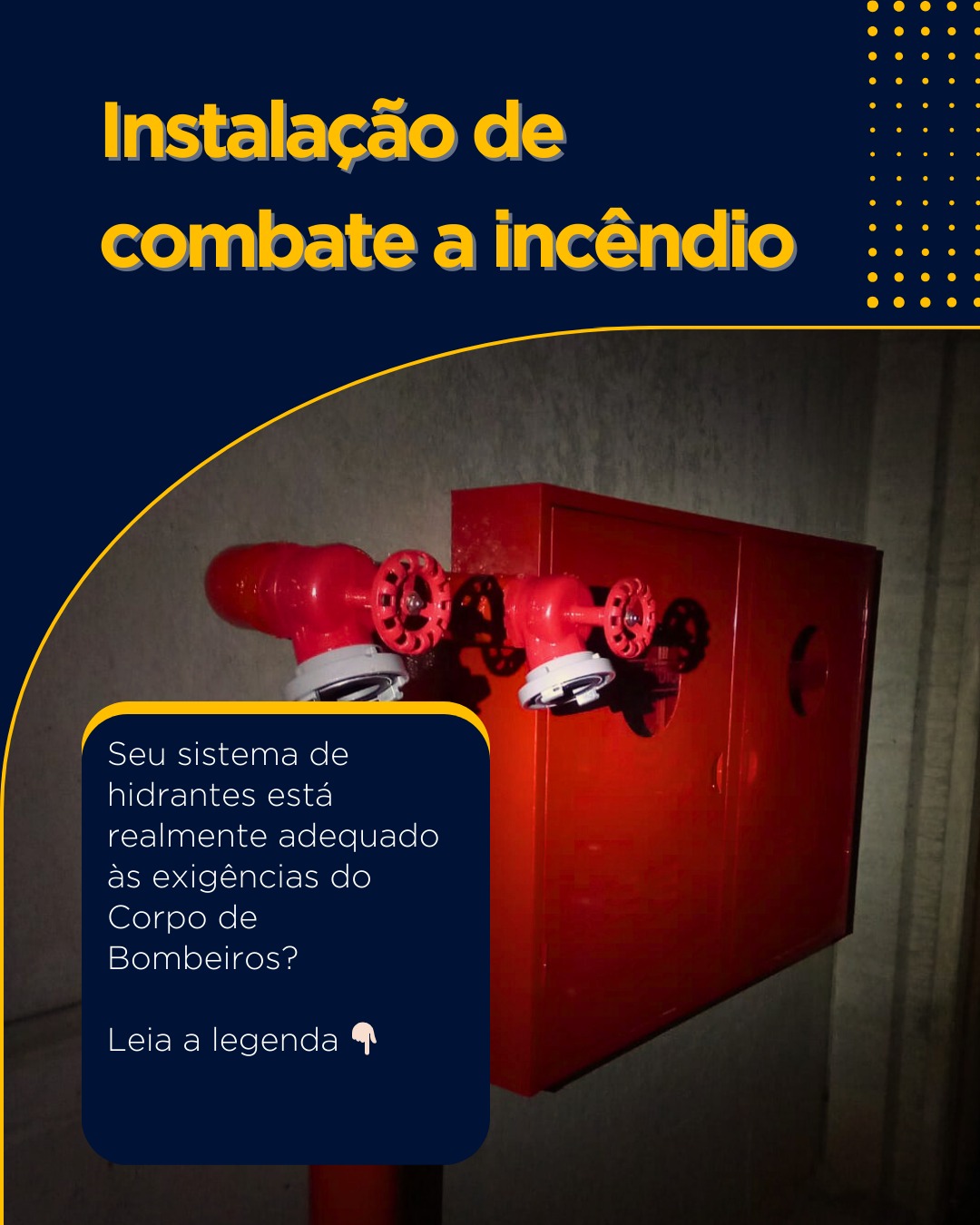 No Paraná, empresas que possuem sistemas de hidrantes e mangotinhos precisam atender às Normas de Procedimento Técnico do Corpo de Bombeiros (NPT 022), além das normas técnicas da ABNT, como a NBR 13714, que orienta o correto dimensionamento e funcionamento do sistema.
A Proton Maintenance atua com:
✔ Instalação
✔ Adequação
✔ Manutenção de sistemas de combate a incêndio
Sempre em conformidade com as exigências do Corpo de Bombeiros e as normas técnicas aplicáveis, garantindo:
• Dimensionamento correto da rede de hidrantes
• Pressão e vazão adequadas
• Mangueiras, esguichos e conexões normatizadas
• Instalação, sinalização e manutenção adequadas
Mais do que cumprir uma exigência legal, um sistema bem projetado protege vidas, patrimônio e a continuidade da sua operação.
📞 Fale com a Proton Maintenance e mantenha sua empresa segura e regularizada.
#protonmaintenance #segurancacontraincendio #avcb #corpodebombeiros #prevençãodeincêndios #manutencaopredial #indústria #conformidadelegal