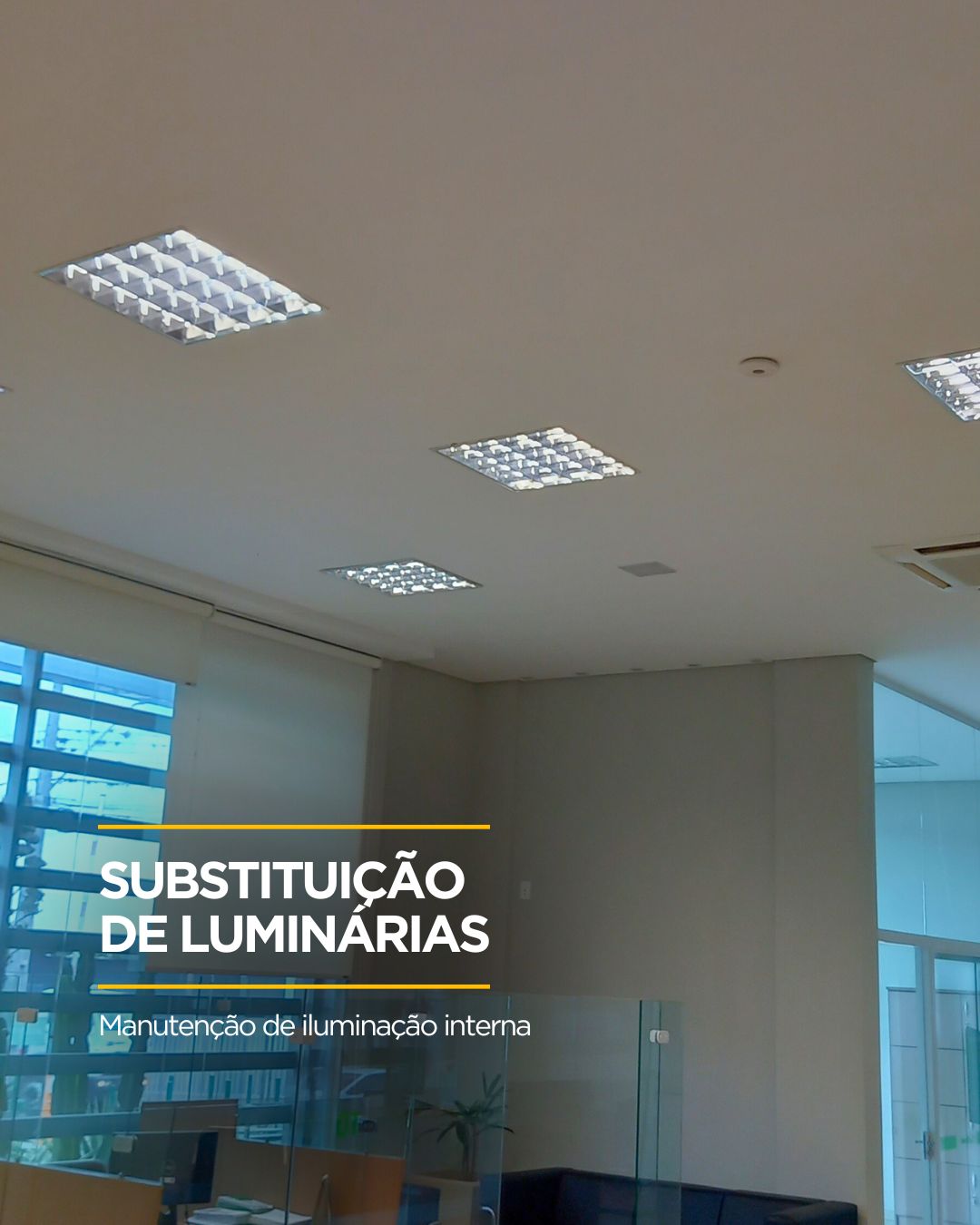 💡 Iluminação que transforma o ambiente
A Proton Maintenance realizou no Sicredi Carambeí a substituição da iluminação interna, trocando o branco frio 6500K pelo branco neutro 4000K ✅
✔ Mais conforto visual
✔ Ambiente mais agradável e profissional
✔ Iluminação ideal para escritórios e atendimento ao público
Trabalho executado com padrão técnico, segurança e foco na qualidade final.
🔧 Proton Maintenance
#protonmaintenance #iluminacaocomercial #iluminacaoled #trocadeiluminação #manutençãopredial #manutençãocomercial #servicoseletricos #eletricapredial #iluminacaoparaescritorios #carambei #Sicredi #confortovisual #led4000k