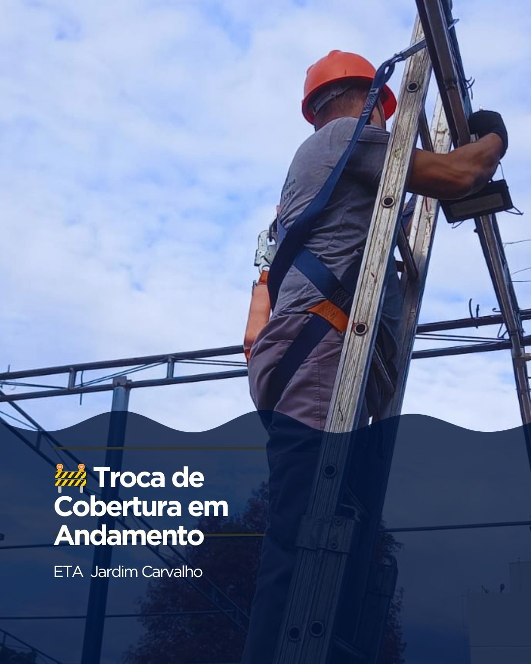 A Proton Maintenance iniciou mais uma importante obra em Ponta Grossa.

Nossa equipe está executando a substituição da cobertura da Estação de Tratamento de Água (ETA) Jardim Carvalho, unidade da Sanepar.

Nesta fase, os trabalhos estão concentrados na remoção da cobertura existente, etapa fundamental para a instalação da nova estrutura, que proporcionará mais durabilidade, segurança e proteção para as operações da estação.

É uma satisfação contribuir com a infraestrutura de um sistema essencial para o abastecimento de água da população, aplicando nosso compromisso com qualidade, segurança e excelência na execução.

📍 Ponta Grossa - PR

Proton Maintenance
Resolvemos o seu problema!

#protonmaintenance #sanepar #ETAJardimCarvalho #pontagrossa #estruturametalica #coberturametalica #manutençaoindustrial #Engenharia #obraemandamento #infraestrutura